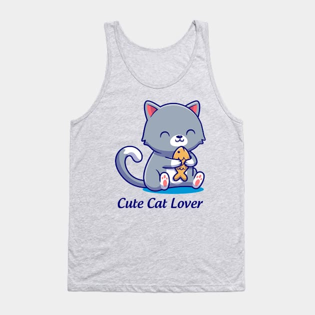 cute cat lover Tank Top by This is store